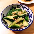 里之助's cooksnap of when they made きゅうりと干し海老の中華炒め.