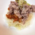 なーなちゃん's cooksnap of when they made ごまキムチが美味しい☆冷しゃぶ素麺.