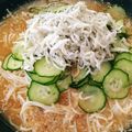 スズヵ's cooksnap of when they made 冷や汁風しらす素麺.