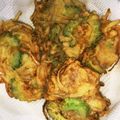 とリッピー's cooksnap of when they made ゴーヤと玉ねぎ紅生姜かき揚げ.