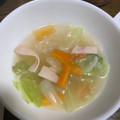 まっちゃの台所's cooksnap of when they made 簡単♪シャキシャキレタスと春雨のスープ.