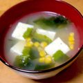 しゅんのま's cooksnap of when they made ワカメとコーンの中華スープ.