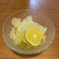 yuijuy's cooksnap of when they made レモンシャーベット（レモンのグラニータ）.