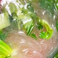 眠る君's cooksnap of when they made チンゲンサイと春雨のスープ.