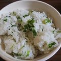 ♪sakusaku♪'s cooksnap of when they made わさび菜飯.