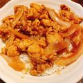 hiromioryo's cooksnap of when they made 豚こまの味噌ニンニクしょうが丼.