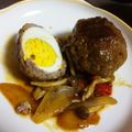 naopam's cooksnap of when they made 油で揚げない煮込みスコッチエッグ.