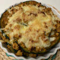 Shandi47's cooksnap of when they made かぼちゃと挽肉の重ね焼き.