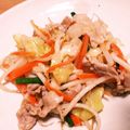 mie･mie's cooksnap of when they made 豚こまのマヨマキシマム野菜炒め.