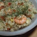 けにーしっぽ's cooksnap of when they made 炊飯器におまかせ♪海老ピラフ.