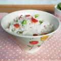 Newチヨコっと♪'s cooksnap of when they made 枝豆とカリカリ梅干のまぜご飯.