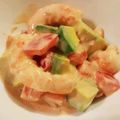 ＊amor＊'s cooksnap of when they made ◎簡単 エビ・アボカド・トマトサラダ◎.