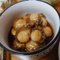 クックN3XI88☆'s cooksnap of when they made 一品.おつまみに帆立のガリバタ照り焼き♡.