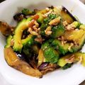あまね's cooksnap of when they made 茄子とゴーヤ、ひき肉のピリ辛麻婆炒め♡.