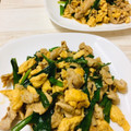オウジリリノエ's cooksnap of when they made ガツンと来るニラと豚肉と卵のオイマヨ炒め.