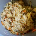 miyu0305's cooksnap of when they made めんつゆで簡単 炊き込みご飯.