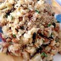 ハナ☆クロ's cooksnap of when they made ランチに！納豆と塩昆布のチャーハン.