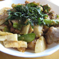 ミセストモ's cooksnap of when they made 筍と鶏のごま味噌炒め.