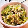 シェルティあずき's cooksnap of when they made はちみつ入り☆ゴーヤのおひたし.