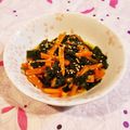 Richland☆Y's cooksnap of when they made 簡単節約♡常備菜♡ワカメと人情のきんぴら.