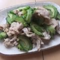きらり流れ星's cooksnap of when they made ゴーヤの炒めもの.