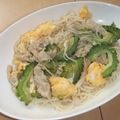 きらり流れ星's cooksnap of when they made 夏に食べたい！ゴーヤそうめんチャンプルー.