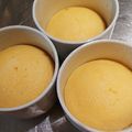 さおべる's cooksnap of when they made もっちり～♪こめ粉でたまご蒸しパン.