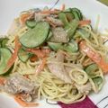 yummy?'s cooksnap of when they made スパゲティサラダ.