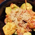 okashilove's cooksnap of when they made おつまみにも！たことアボカドキムチあえ♪.
