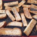 ゴールデン・ワトル's cooksnap of when they made サクサク♪パン耳ラスク☆.