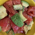 ポメちょん's cooksnap of when they made ＊トマトとアボカドの旨旨サラダ＊.