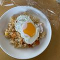 2児ママみきてぃ's cooksnap of when they made ☆　チーズと目玉焼きの　のせピラ　☆.