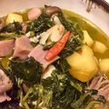 さびさびにゃんこ's cooksnap of when they made モロヘイヤとじゃがいものアヒージョ.
