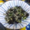 た～ちん＊'s cooksnap of when they made お茶がらとちりめんじゃこのごま和え.