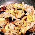 ひなみなのママ's cooksnap of when they made 夏野菜！なすと豚肩ロースのポン酢炒め.