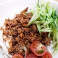 ☆ミーハー☆'s cooksnap of when they made ジャージャーうどん♡.