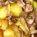 さくまゆ☆'s cooksnap of when they made じゃがいもと舞茸のお手軽中華炒め.