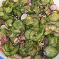 クック7NA4SM☆'s cooksnap of when they made 超速の一品！胡瓜と鯖缶のあっさり和え！.