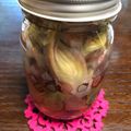 もちっこ橙色's cooksnap of when they made みょうがの漬物2種　辛子漬け＆甘酢漬け.