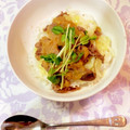 ゆるっとみゅー's cooksnap of when they made 牛肉小間切れで☆ステーキ風丼ぶり♥簡単☆.