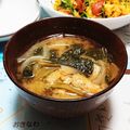 こともみ's cooksnap of when they made 小松菜の味噌汁♪.