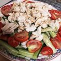 ♬あじさいのレシピ♬'s cooksnap of when they made 『野菜たっぷり！茹で鶏の棒棒鶏風サラダ』.