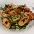 *つらら*'s cooksnap of when they made ささげとさつま揚げの胡麻油炒め.