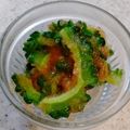 ♪とと♪'s cooksnap of when they made ゴーヤの明太子和え.