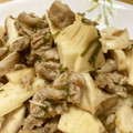 mimimama44's cooksnap of when they made ちょっとやみつき　豚と筍の梅しそ炒め.