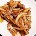 にしあまね's cooksnap of when they made こってりとろん♡豚のはちみつ生姜焼き.
