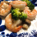 みずまんじゅう♪'s cooksnap of when they made ⭐海老とブロッコリーのとろみ中華炒め⭐.