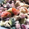 かぴーな's cooksnap of when they made 納豆とカラフル野菜のシンプルサラダ.