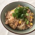 Amy9180trp's cooksnap of when they made バター香る！鮭とねぎの混ぜご飯.