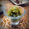 inyako's cooksnap of when they made サッと１品＊しらすの緑酢和え.